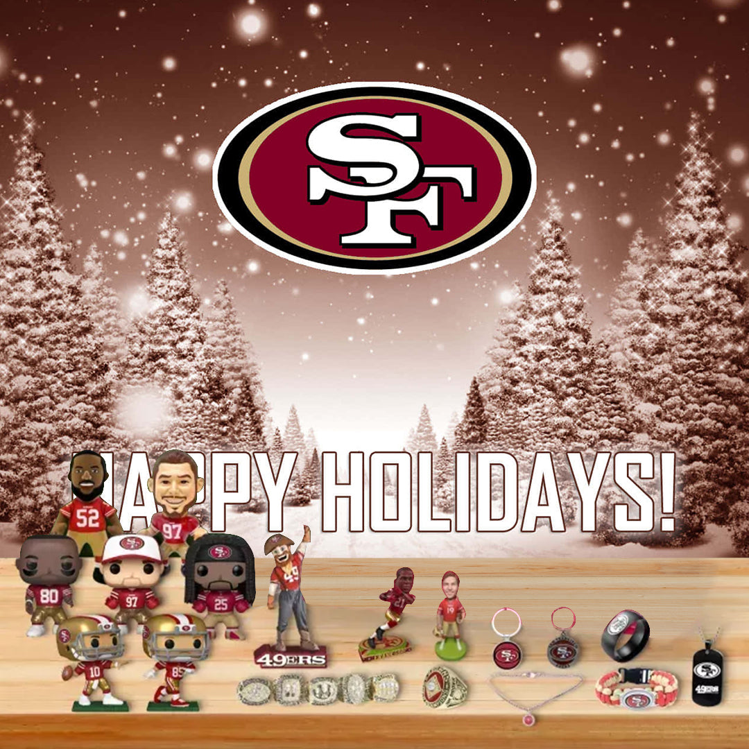 2024 San Francisco 49ers Advent Calendar -- The One With 24 Little Doors
