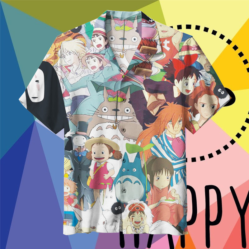 Studio Ghibli |Unisex Hawaiian Shirt