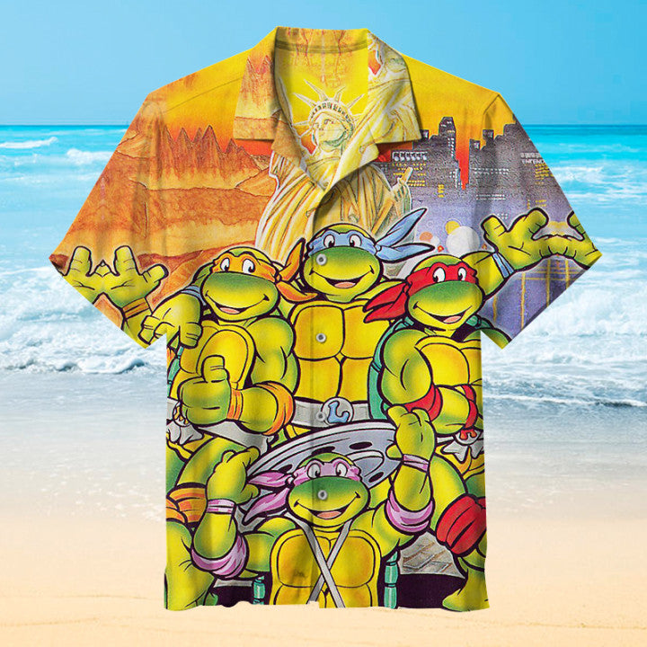 Teenage Mutant Ninja Turtles IV: Turtles in Time |Universal Hawaiian Shirt
