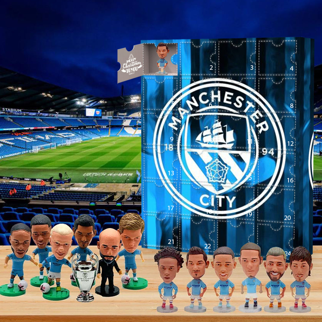 2024 Manchester City F.C. Advent Calendar -- The One With 24 Little Doors
