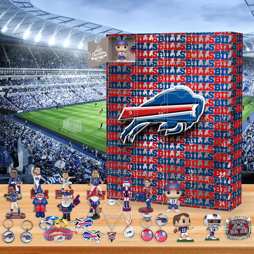 Buffalo Bills Advent Calendar -- The One With 24 Little Doors
