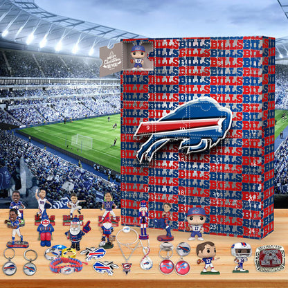 Buffalo Bills Advent Calendar -- The One With 24 Little Doors