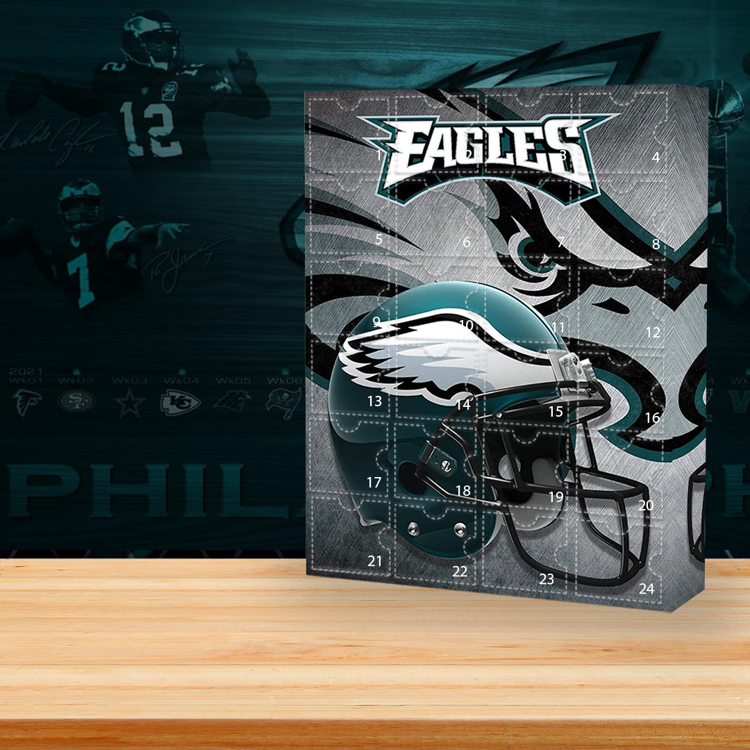 2024 Philadelphia Eagles Advent Calendar -- The One With 24 Little Doors
