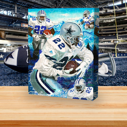 Dallas Cowboys Advent Calendar -- The One With 24 Little Doors