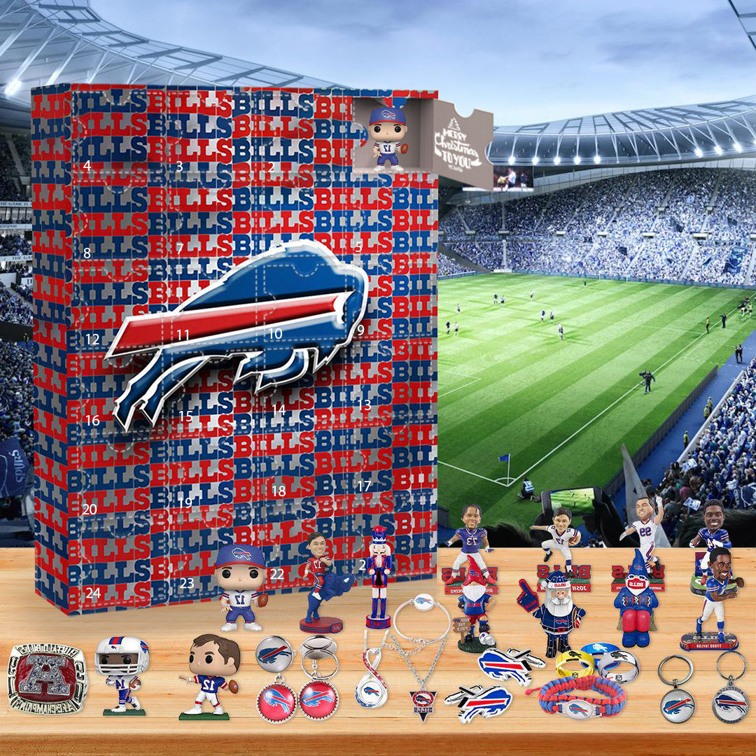 Buffalo Bills Advent Calendar -- The One With 24 Little Doors