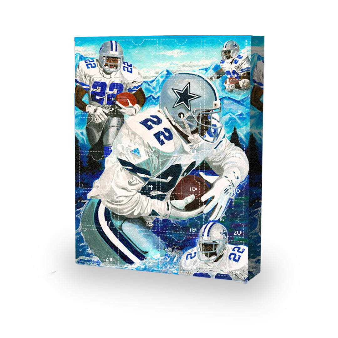 Dallas Cowboys Advent Calendar -- The One With 24 Little Doors