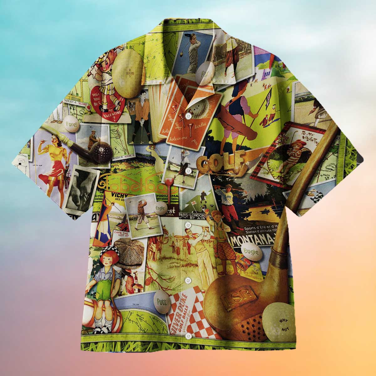 Golf Memories Universal Hawaiian Shirt
