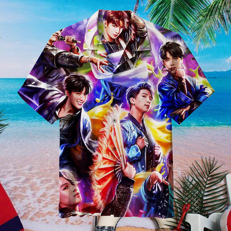 BTS Unisex Hawaiian Shirt