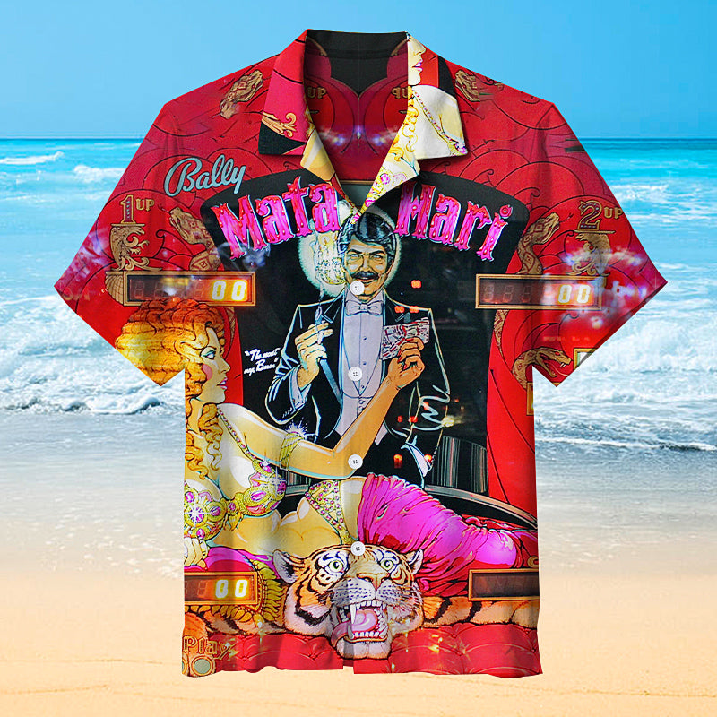Mata Hari Pinball |Universal Hawaiian Shirt