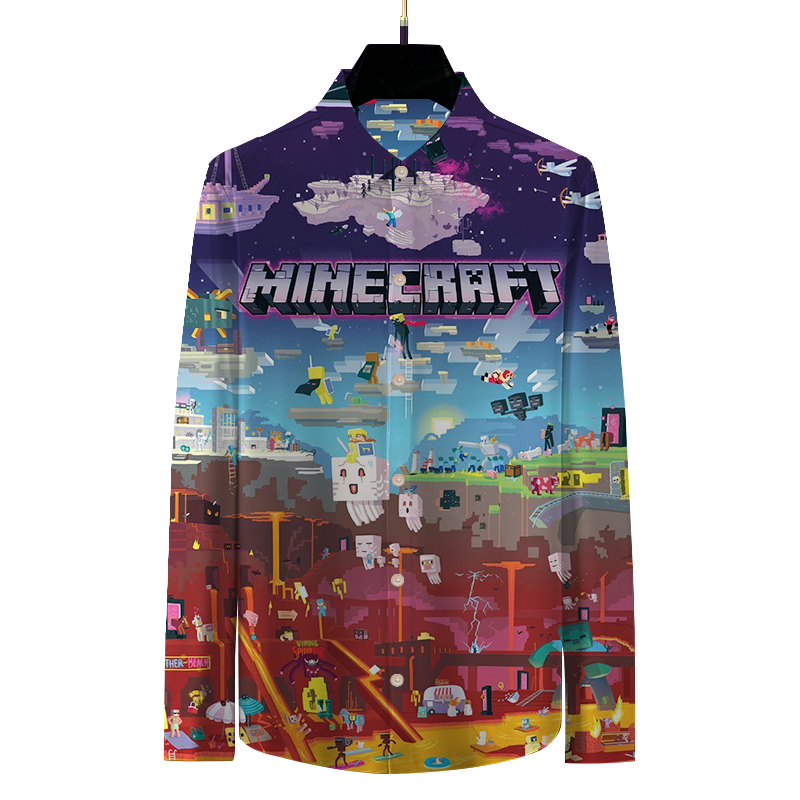 Minecraft Long Sleeve Shirt
