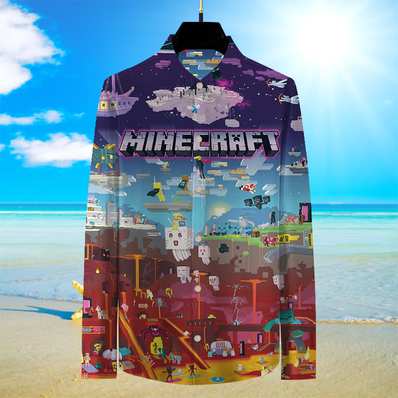 Minecraft Long Sleeve Shirt