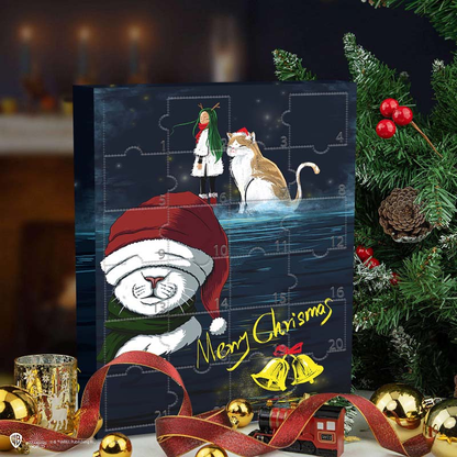 Kitty Advent Calendar -- The One With 24 Little Doors